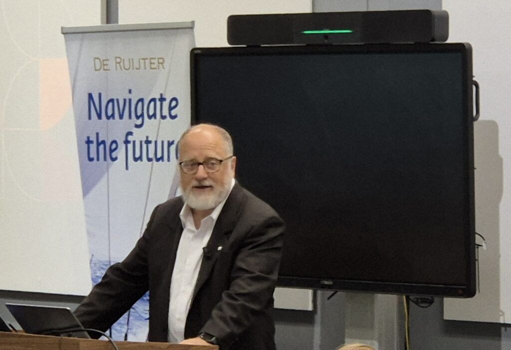 Adam Kahane during his presentation